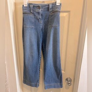 LOFT size 6 cropped jeans